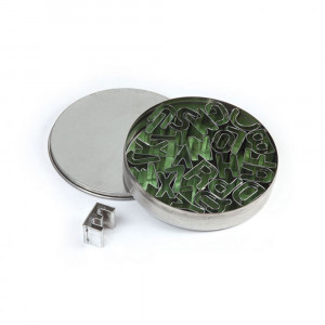 Decupatoare Alfabet Ø 3.5 cm, Inox, Cutie 26 Buc