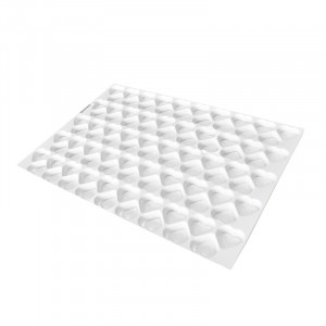 Dough/decorating heart cutting plate Ø4.8 cm - Img 1