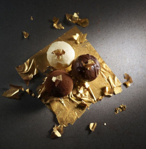 Edible Golden Foits for Food Decoration 8 x 8 cm, 45 pcs - Img 3