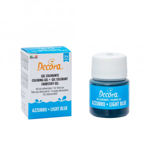 Élelmiszerfestő gél, kék, 28 gr