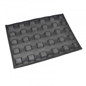 Foram Силиконов микроперфориран 30x40cm, 30+30 квадратни кухини 3.5x3.5x3.5xH1.6cm, комплект 2 бр. - Img 3