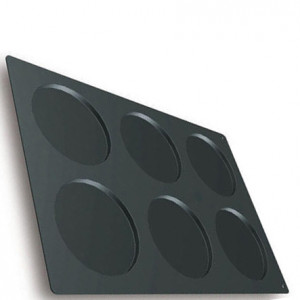 Forma Silicon Disco Monoportii Ø 16 x H 1 cm, 6 cavitati, 200 ml (SQ012) - Img 2