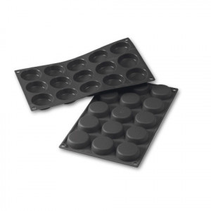 Forma Silicon Discuri Ø5xh1.4cm, 15 cavitati