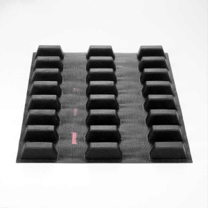 Forma Silicon Fiberform 60x40cm 24 cavit. Dreptunghi 8 x 3 x H 3 cm, 55 ml - Img 3