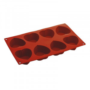 Forma Silicon Inimioare Muffins, 8 cavitati - Img 2
