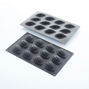 Forma Silicon Mini Fruct Cacao 5.5 x 3.5 x H 2.3 cm, 12 cavitati, 20 ml - Img 2