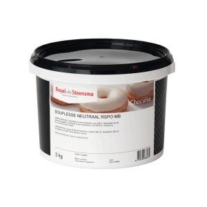 Glazura Flexibila Souplesse Ciocolata Alba Royal Steensma, 3kg