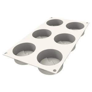 Iarna szilikonforma Ø 7 x H 3 cm, 6 üreg x 108 ml - Img 4