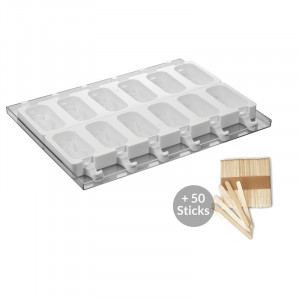 Inghetata Ice Dessert Shock - Set 2 Matrite Silicon 12 cavitati 9.2 x 4.7 x H 2.5 cm - Img 2
