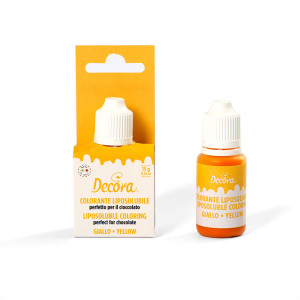 Liquid Fat Soluble Food Colour, Yellow, 15 gr - Img 1