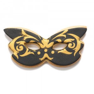 Masti Carnaval - Decupatoare Plastic Ø 11 x H 2.2 cm, Set 2 Buc - Img 2