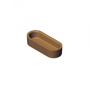 Matrita Cookmatic Model 39 Profil Neted, 6.4 – 6.6 x 2.5 – 2.7 x H 1.5 cm, 24 cavitati - Img 1