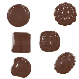 *Matrita műanyag csokoládé 11 praliné 6 modell - Img 1