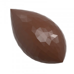 Matrita Policarbonat 18 Praline Ciocolata Quenelle Diamant, 4.55 x 2.5 x H 1.25 cm, 7.5 gr
