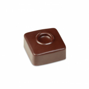 Matrita Policarbonat Gama Artisanal 21 Praline Ciocolata Patrate, 2.6 x 2.6 x H 1.3 cm, 10 gr