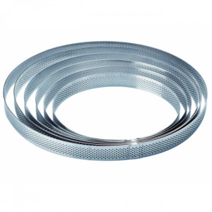 Microperforated Frame Round Tarte Round, Ø17xH2cm
