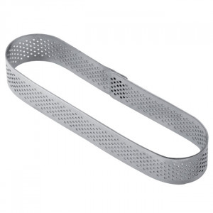 Microperforated Oval Tarte Frame, 12.5x3xH2cm - Img 1