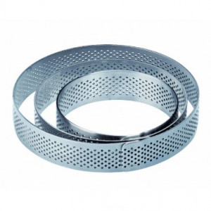 Mikroperforált keret kerek Tarte kerek, Ø9xH2cm
