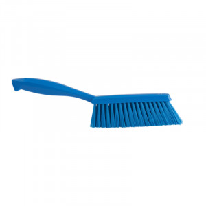 Moi Synthetic Bristle Brush with Handle, Blue, 33 x 3.5 cm - Img 2