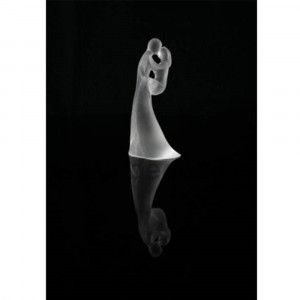Mulaj Silicon Statueta Stilizata 3D Mire-Mireasa, Ø 8.5 x H 15.2 cm - Img 3