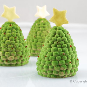 Mura/Zmeura 3D, Ø6.5xH6.7cm - Силиконова форма Единична порция, 5 кухини - Img 2