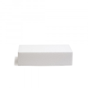 Négyzet alakú polisztirol forma 20 x 20 x H 7,5 cm
