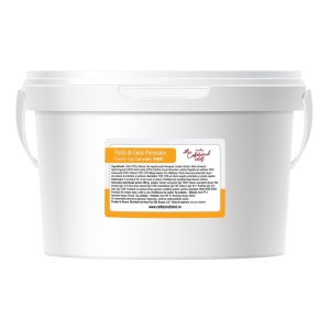 Orange Sugar Paste Confectioner Istet, 5 Kg - Img 1