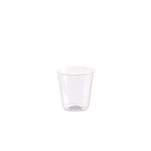 Pahare Reutilizabile Beppino Transparente 300 ml, Ø 8 x H 8.4 cm, Set 25 buc