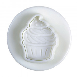 Party Cupcakes - Decupatoare Plastic cu Extractor Ø 3.3 - 5 cm, Set 4 Buc - Img 5