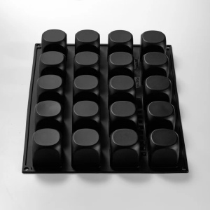Pavoflex mould 30x40cm Dice 20 cavities, 5 x 5 x H 5 cm, 120 ml - Img 2