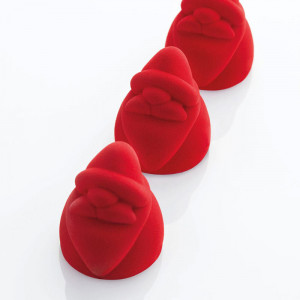 Pavoflex mould 30x40cm Santa Claus 7.2 x 6 x H 7 cm, 128 ml, 12 cavities - Img 2
