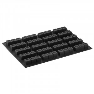 Pavoflex mould 60x40cm Triptic 12x3.2xh3.2cm, 20 cavities, 115 ml - Img 4