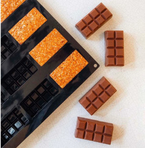 Pavoflex Shape Tablet 8.5 × 4.5 × H 3 cm, 16 cavities, 100 ml - Img 1