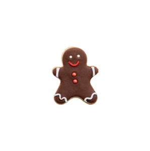 Plastic Christmas Plastic Cutters - Gingerman, Ø 3.5 x H 2.2 cm - Img 2