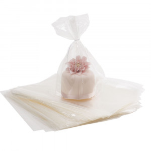 Pungi XXL, Celofan Transparent, 40 x H 48.5 cm, Set 200 Buc - Img 2