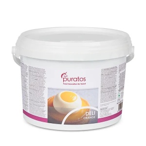Puratos Ready to Use Orange Deli Cream, 5 Kg - Img 1