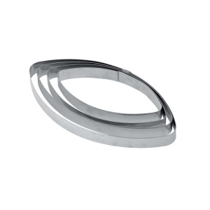 Rama Inox Elipsa 11 x 20.5 x H 2 cm