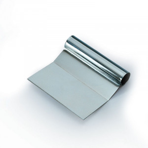 Rascheta Inox cu Maner Rotund, L 12 x H 11.5 cm