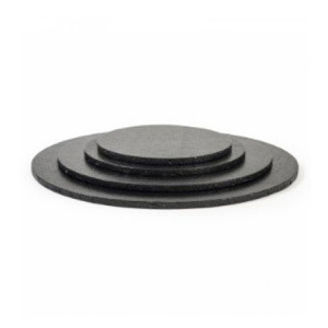 Round Black Cake Dish, Ø 30 x H 1.2 cm - Img 2