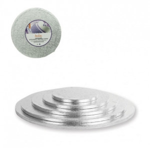 Round Silver Round Cake Plate, Ø 60 x H 1.2 cm - Img 4