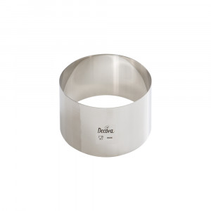 Round stainless steel branch Ø 7 x H 6 cm - Img 1