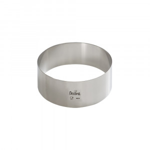 Round Stainless Steel Branch Ø 9xH4.5cm - Img 1