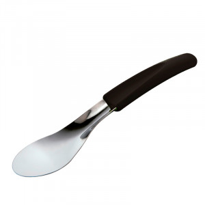 Rozsdamentes acél jégkrém spatula L26cm fekete nyéllel