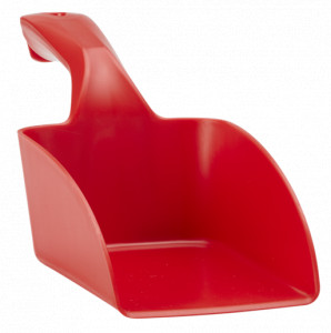 Scafa cu Baza Dreapta 1 Litru, Material Plastic Rosu, L 34 cm