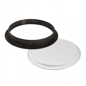 Set Tarte Ø 21 cm, 1 Rama Microforata + Forma Silicon