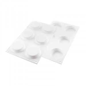 Set Tarte Ø 7 cm Klassik, 6 rame Microforate + Forma Silicon 6 cavitati - Img 6