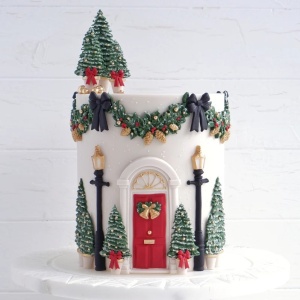 Silicon Christmas moulding - Lampadar, H 12.7 cm - Img 2
