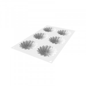Silicon Decor Top/Insertie mould Saint Honore Ø 7.6 x H 1.6 cm, 40 ml - Img 4