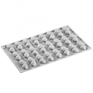 Silicon Gourmand Alune mould 4.7 x 1.9 x H 1.6 cm, 24 cavities - Img 2