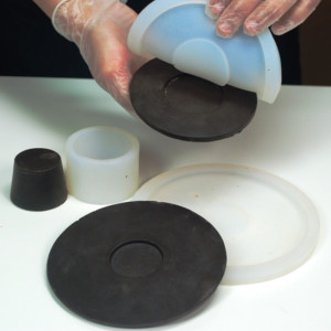 Silicon Mould Base for Brad, Ø 13.5 and 16 cm - Img 2